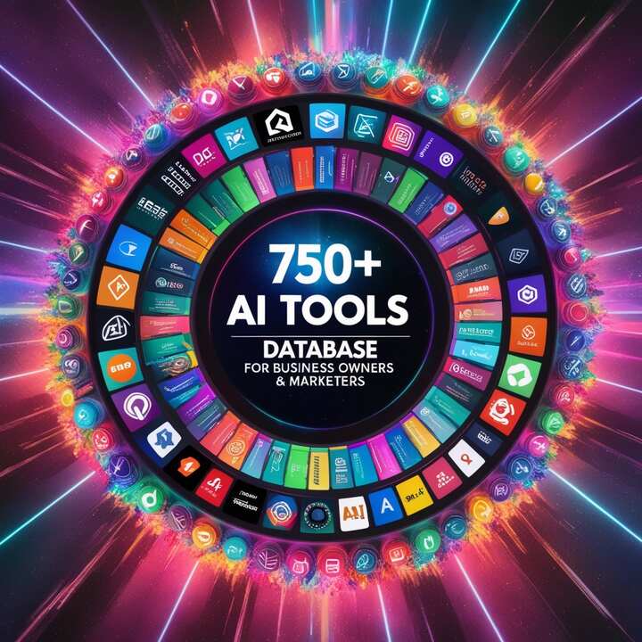 750+ AI Tools Database for Business Owners & Marketers