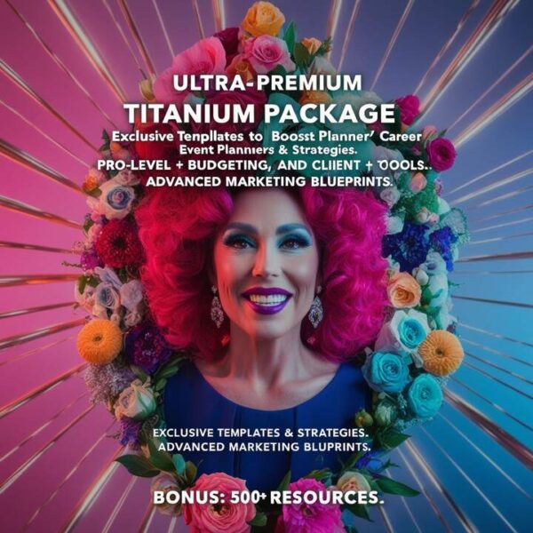 Ultra-Premium Titanium Package to Boost Event Planners' Career 100X