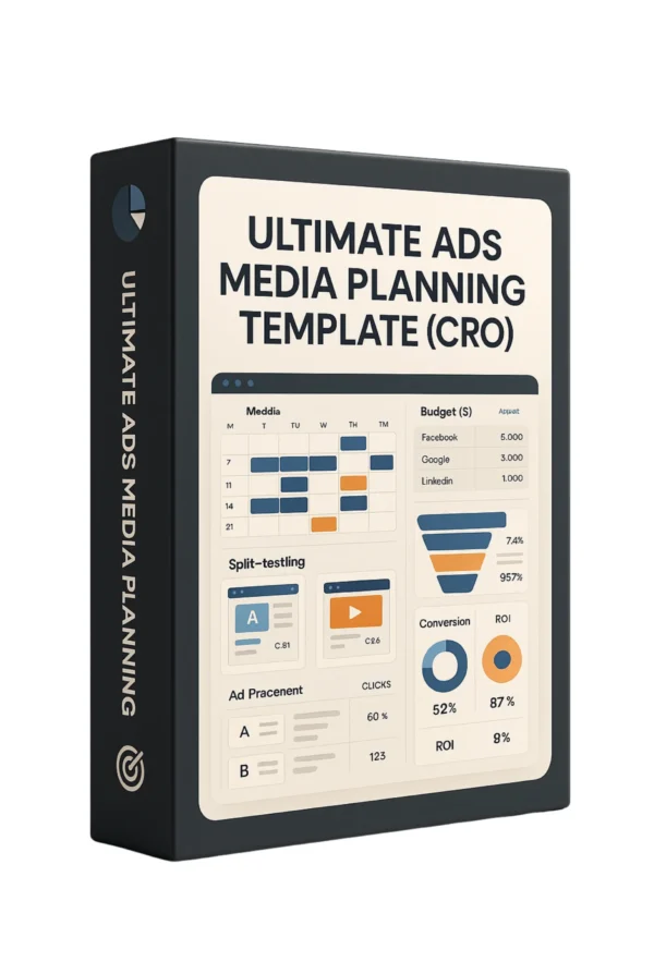 Ultimate Ads Media Planning Template (CRO)