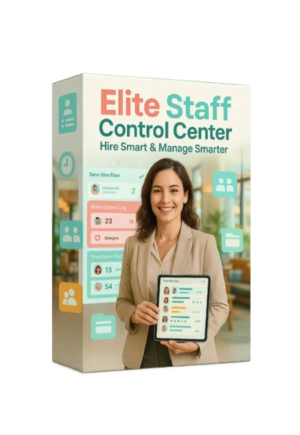 Elite Staff Control Center: Hire Smart & Manage Smarter