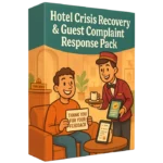 The Hotel Crisis Recovery & Guest Complaint Response Pack