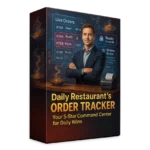 Daily Restaurant's Order Tracker