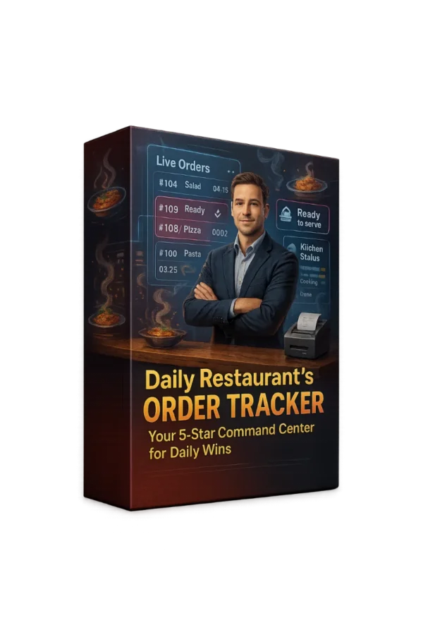 Daily Restaurant's Order Tracker
