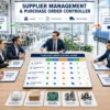 Supplier Management & Purchase Order Controller
